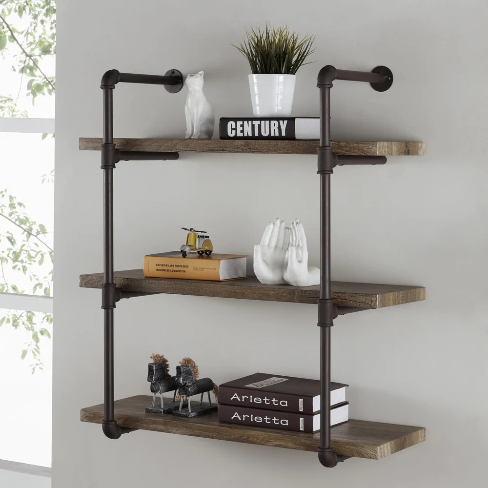 14 Beautiful Industrial Wall Decor Ideas » Golden Spike Company